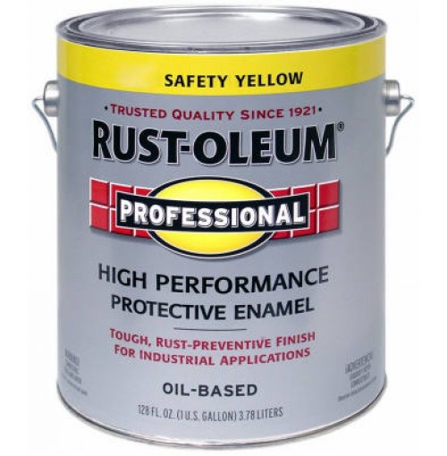 safety Yellow paint gallon